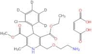 (±)-Amlodipine-d4 Maleate(2-chlorophenyl-d4)