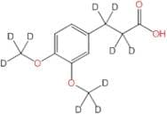 3-(3,4-Dimethoxy-d6-phenyl)-propionic-2,2,3,3-d4 Acid
