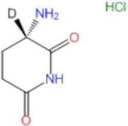 (S)-3-Amino(piperidine-3-d1)-2,6-dione HCl