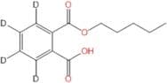 mono-n-Pentyl Phthalate-3,4,5,6-d4