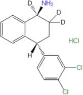 (±)-trans-N-Desmethylsertralin1,2,2-d3 HCl