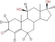 4-Androsten-11β-17β-diol-3-one-2,2,4,6,6-d5