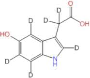 5-Hydroxyindole-2,4,6,7-d4-3-acetic-2,2-d2 Acid