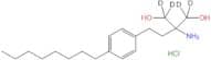 Fingolimod-d4 HCl (1,3-propane-1,1,3,3-d4-diol)