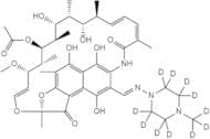 Rifampicin-d11 (4-methyl-d3-1-piperazinyl-d8)