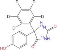 5-(4-Hydroxyphenyl)-5-phenyl-d5-hydantoin-15N2