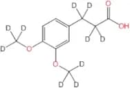 3-(3,4-Dimethoxy-d6-phenyl)-propionic-2,2,3,3-d4 Acid