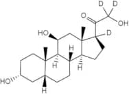 5β-Pregnan-3α, 11β,21-triol-20-one-17α,21,21-d3 (Tetrahydrocorticosterone)