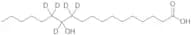 (±)-12-Hydroxyoctadecanoic-11,11,12,13,13-d5 Acid