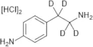 2-(4-Aminophenyl)ethyl-1,1,2,2-d4-amine 2HCl