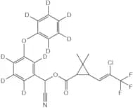 Cyhalothrin-d9 (phenoxyphenyl-d9) (mixture of isomers) N/A