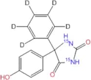 5-(4-Hydroxyphenyl)-5-phenyl-d5-hydantoin-15N2
