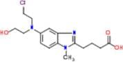Bendamustine Related Compound E (4-{5-[(2-Chloroethyl)(2-hydroxyethyl)amino]-1-methyl-1H-benzimida…