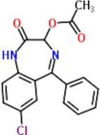 Oxazepam Related Compound B (7-Chloro-2-oxo-5-phenyl-2,3-dihydro-1H-benzodiazepin-3-yl acetate)