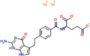 Pemetrexed Disodium (Disodium N-{p-[2-(2-amino-4,7-dihydro-4-oxo-1H-pyrrolo[2,3-d]pyrimidin-5-yl)e…