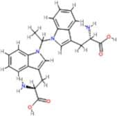 Tryptophan Related Compound A ((2S,2'S)-3,3'-[Ethane-1,1-diylbis(1H-indole-1,3-diyl)]bis(2-aminopr…