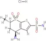 Dorzolamide Related Compound D ((4S,6S)-4-Amino-6-methyl-5,6-dihydro-4H-thieno[2,3-b]thiopyran-2-s…
