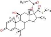 Fluticasone Propionate Related Compound D (6α,9-Difluoro-11β-hydroxy-16α-methyl-17-[(methylsulfany…