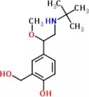 Levalbuterol Related Compound H (4-[2-(tert-Butylamino)-1-methoxyethyl]-2-(hydroxymethyl)phenol ac…