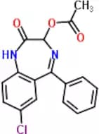 Oxazepam Related Compound B (7-Chloro-2-oxo-5-phenyl-2,3-dihydro-1H-benzodiazepin-3-yl acetate)