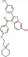 Raloxifene Related Compound C (1-(2-{4-[6-hydroxy-2-(4-hydroxyphenyl)benzothiophene-3-carbonyl]phe…