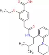 Repaglinide Related Compound E ((R)-2-Ethoxy-4-[2-({3-methyl-1-[2-(piperidin-1-yl)phenyl]butyl}ami…