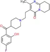 Risperidone Related Compound G (3-{2-[4-(4-Fluoro-2-hydroxybenzoyl)piperidin-1-yl]ethyl}-2-methyl-…