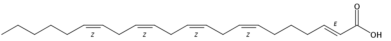 2(E),7(Z),10(Z),13(Z),16(Z)-Docosapentaenoic acid