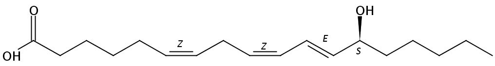 13(S)-Hydroxy-6(Z),9(Z),11(E)-octadecatrienoic acid