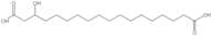 3-Hydroxyoctadecanedioic acid