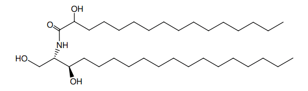 2-Hydroxyhexadecanoyl-D-erythro-dihydrosphingosine