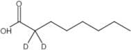 Octanoic -2,2-D2 acid