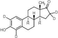 Estrone-d4 (Estriol EP Impurity B-d4)