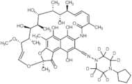 25-Desacetyl Rifapentine-d8