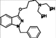 Benzydamine Impurity 1 (1-Benzyl-3-[3-(diethylamino)propoxy]-1H-indazole)