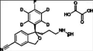 (R)-Desmethyl Citalopram-d4 Oxalate
