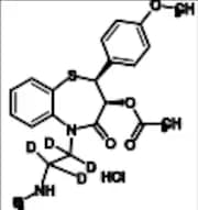 Diltiazem EP Impurity D-d4 HCl (N-Desmethyl Diltiazem-d4 HCl)