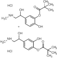 Dipivefrine EP Impurity C HCl and Dipivefrine EP Impurity D HCl