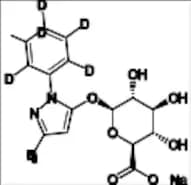 Edaravone-d5 Glucuronide Sodium Salt