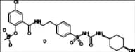 rac-trans-3-Hydroxy-Glibenclamide-13C-d3 (rac-trans-3-Hydroxy-Glyburide-13C-d3)