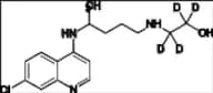 Hydroxychloroquine Sulfate EP Impurity C-d4 (Desethyl Hydroxy Chloroquine-d4)