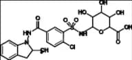 Indapamide Glucuronide (Mixture of Diastereomers)