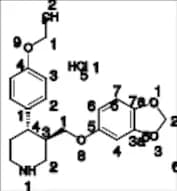 ent-Paroxetine HCl Hemihydrate EP Impurity C HCl