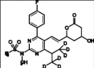 rac-Rosuvastatin EP Impurity D-d6 (rac-Rosuvastatin Lactone-d6)