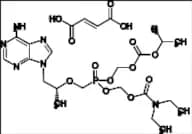 Diethylaminocarboxymethyl POC Tenofovir Fumarate (Mixture of Diastereomers)