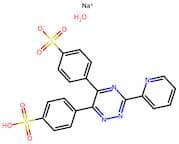 Sodium 4-[3-(pyridin-2-yl)-6-(4-sulphophenyl)-1,2,4-triazin-5-yl]benzenesulphonate hydrate