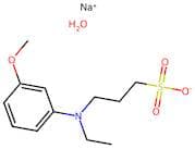 N-Ethyl-N-(3-sulphopropyl)-3-methoxyaniline, sodium salt monohydrate