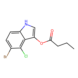 5-Bromo-4-chloro-(1H-indol-3-yl) butanoate