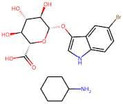 5-Bromo-3-indolyl β-D-glucuronide cyclohexylammonium salt