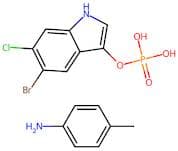 5-Bromo-6-chloro-3-indolyl phosphate, p-toluidine salt